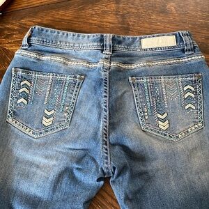 Women’s rock and roll denim jeans